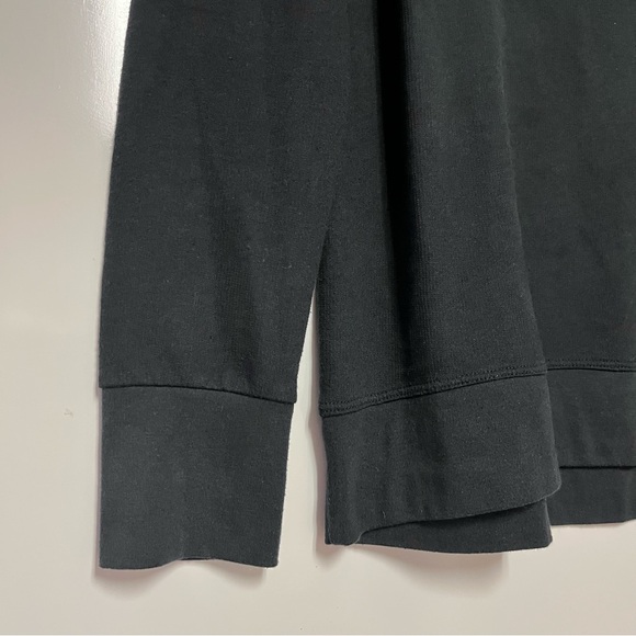 Fabletics Womens Westwood Pullover French Terry Black Medium USA Made Athleisure - Picture 6 of 8